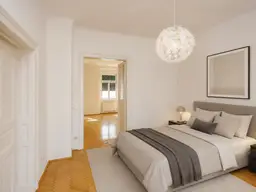 Großzügige 3-Zimmer-Altbauwohnung mit Balkon und Parkplatz in Graz-Geidorf