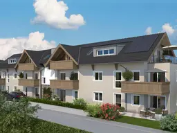 Erstbezug - Provisionsfrei: Exklusive 3-Zimmer Gartenwohnung mit Terrasse in Thalgau