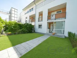 Stilvolle 3-Zimmer-Wohnung mit sonnigem Garten in Herrnau