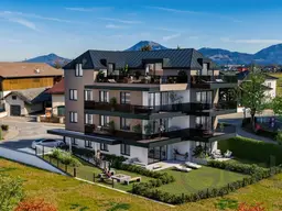 WALS SEVEN RESIDENCES Wohnen auf höchstem Niveau!2 Zimmer Terrassenwohnung im Süden von Salzburg