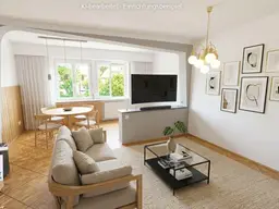 Attraktive 4-Zimmer-Wohnung mit Balkon, Carport und großem Keller