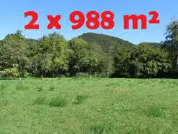 1976 m² - SEHR SONNIGE Grundstücke nahe ALLAND!