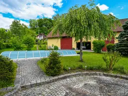 Tolles Anwesen mit großem Grundstück in schöner Lage am Inn - mit Gewerbeeinheit