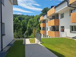 Salzburg/Hinterreit: Seniorenfreundliche Mietwohnung in betreuter Wohnanlage Haus A, Top 15 mit ca. 47,35m² WNFL.