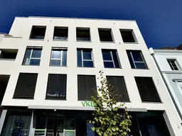 WELS: Klimatisierte 2-Zimmer Neubauwohnung mit imposanter Loggia und Terrasse im begehrten VKB Park Mercurius!