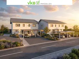 Moderne Neubau-Doppelhaushälfte in ruhiger Naturlage – Ihr neues Zuhause für Ihre Familie in Umsetzung - Baubeginn bereits erfolgt!