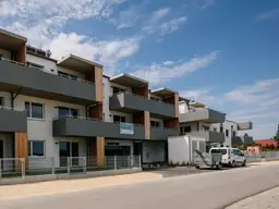 Kfz-Tiefgaragenstellplatz an Wiener Stadtgrenze