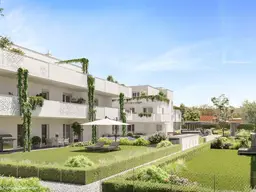 THE VINEYARD. 2 Zimmer Wohnung mit Top-Balkon.