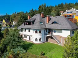 Juwel am Kreuzbergl: Villa St. Martin mit freiem Blick auf die Koschuta und Karawanken über Klagenfurt.