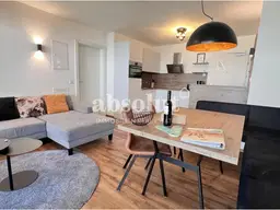 Moderne 1-Schlafzimmer-Wohnung mit kleinem Garten im Zentrum von Kaprun zur touristischen Vermietung