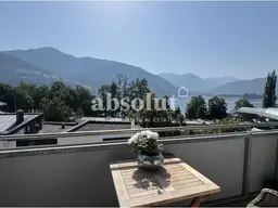 Gemütlich gestaltete Wohnung, ca. 60 m², im Zentrum v. Zell/See, mit Balkon, Parkplatz u. Seeblick!