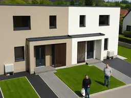 Hochwertige Neubau Doppelhaushälfte mit 3 Bädern in +++ Spielberg +++