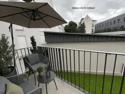 modernster NEUBAU-ERSTBEZUG in Innenstadt- und TU-Nähe !! Coole loftartige DG-Maisonette mit Balkon !!