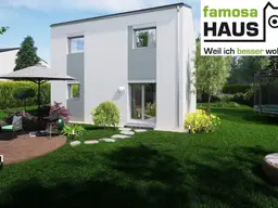 Wohnbaugefördertes Einfamilienhaus mit 96 m² Wohnfläche und Sonnengarten samt 2 Parkplätzen