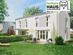 Provisionsfreie Doppelhaushälfte mit 96m² Wohnfläche, 54m² Keller, 245m² Eigengrund, Terrasse und 2 Parkplätzen. Wohnbaugefördert!