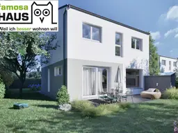 Provisionsfrei: ziegelmassives Einfamilienhaus mit 184m² Nutzfläche samt Keller, 23m² Terrasse, Südgarten und 2 Parkplätze samt Carport.