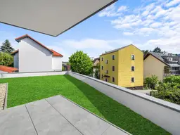 Moderner Erstbezug: Sonnige 4-Zimmer-Wohnung mit Terrasse und Garten