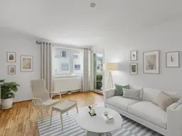 Moderne 3-Zimmer-Wohnung mit Balkon und praktischer Ausstattung