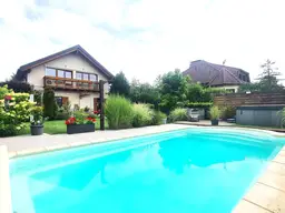 Attraktives Einfamilienhaus mit Pool und Gartenparadies in Kapellerfeld bei Wien - Wohlfühloase pur für die ganze Familie!