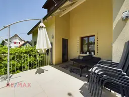 Eigenheim in Altach: Terrasse, Garten und Bergpanorama inklusive