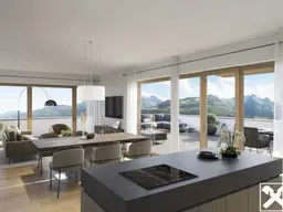 Sonniges Luxus-Penthouse