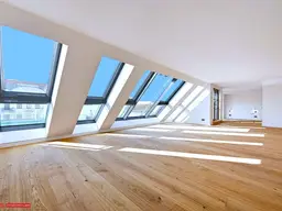 DAS PENTHOUSE MIT WEITBLICK - OFFENE RAUMSTRUKTUR - 2 DIREKTE TERRASSEN + 1 FANTASTISCHE XL ROOFTOP AREA - WIENBLICK - HIGH END IN VOLLENDUNG