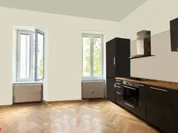 NÄCHST 4. Bez. - FAMILIENGERECHTE RUHIGE ALTBAUWOHNUNG - STILHAUS - 3.OG - HOFLAGE