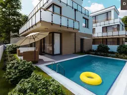 Traumhaftes Haus an der Wiener Stadtgrenze | AUBACHHAUS | BELAGSFERTIG | 4 ZIMMER + STUDIO + Keller | | 2 BALKONE | 1 TERRASSE | GARTEN | STELLPLATZ