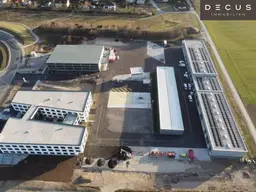 | Großzügige Büroflächen im Süden von St. Pölten | direkt an der Autobahn A1 | Lagerhalle | Flugdach | Freifläche | Stellplätze