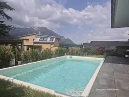 Exklusive Panorama-Gartenwohnung mit Pool Salzburg Süd/Puch