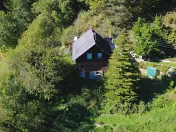 9413 St.Gertraud/Prössinggraben Wald. und Wiesenliegenschaft mit Holzhaus