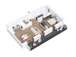 Moderne, wohnbaugeförderte Wohnungen im ehemaligen „Elmerhof“ – Elmen