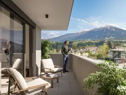 Dachterrassenwohnung mit freier Aussicht