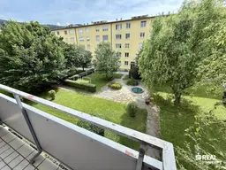 Sonnige 3-Zimmer-Wohnung mit Westbalkon in ruhiger Lage nahe Zentrum