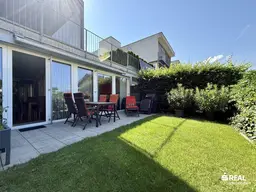 Wohnen wie im eigenen Haus: großzügige Garten-Maisonette in Rum