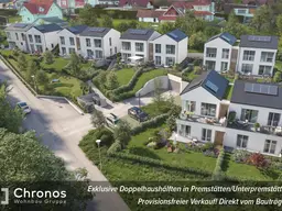 Vorverkaufs-AKTION! Moderne Wohnanlage mit nur 5 Doppelhäusern und eigener Tiefgarage! Neubau-Doppelhaushälfte in Unterpremstätten!