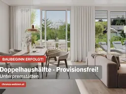 Sommer-AKTION! Baubeginn Erfolgt! Neubau-Doppelhaushälfte in Unterpremstätten! Provisionsfrei und direkt vom Bauträger!