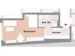 PROVISIONSFREI! Neubauprojekt 1-Zimmerwohnung direkt in der Leonhardstraße!