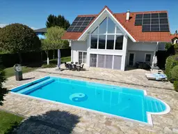 Lieboch! Luxuriöse Designervilla mit Wellness, Panoramablick &amp; absoluter Privatsphäre!