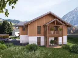 Provisionsfreie Neubauwohnung mit beeindruckendem Bergpanorama