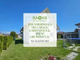 Platz für Ihre Zukunft: Haus mit großem Garten in Klagenfurt-Hörtendorf