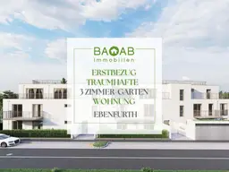 ERSTBEZUG - TRAUMHAFTE 3 ZIMMER-GARTEN-WOHNUNG| EBENFURTH
