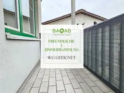 TOP WG MÖGLICHKEIT - 3 ZIMMER-WOHNUNG - ZENTRALE LAGE - BALKON