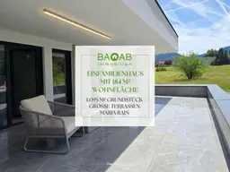 EINFAMILIENHAUS MIT 184 M² WOHNFLÄCHE | 1.095 M² GRUNDSTÜCK | GROSSE TERRASSEN | MARIA RAIN