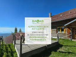 ALPINES REFUGIUM AUF 1.600 M | EXKLUSIVES RUNDSTAMMHAUS MIT ZWEITWOHNSITZ &amp; PANORAMABLICK