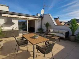 Jakoministraße 17/10 - Traumhafte 3-Zimmer-Wohnung mit sonniger Terrasse und Carpot in zentraler Lage