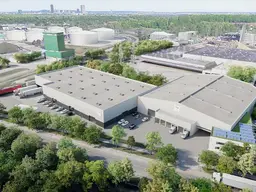 Neubau CityLogistik-Projekt - mit Gleisanschluss