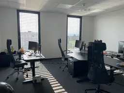 Hochwertig ausgestattete Bürofläche