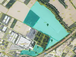 Grundstück mit 263.000 m²und Industriewidmung