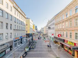 Großzügige 3-Zimmer-Wohnung in der Fussgängerzone